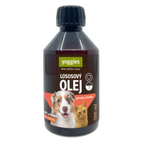 Yoggies Lososový olej pro psy a kočky 500 ml