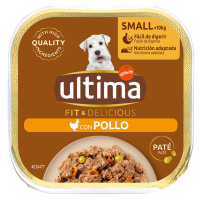 Ultima Fit & Delicious Paté Mini pro psy 22 × 150 g - kuřecí