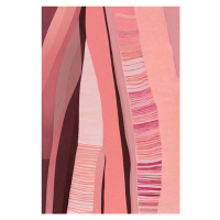 Ilustrace Pink Layers, Treechild, 26.7 × 40 cm