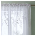Bílá záclona 140x122 cm Wisteria Floral – Catherine Lansfield
