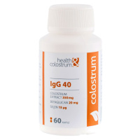 Health&colostrum IgG40 Colostrum + Betaglukan + Selen 60 kapslí