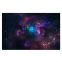 Fotografie Blue and pink nebula, kevron2001, 40 × 26.7 cm