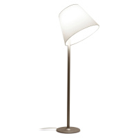 Artemide Artemide Melampo stojací lampa, 217 cm, bronz ecru