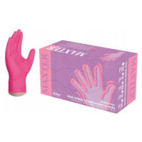 Mercator Nytrilex Powder Free Magenta Gloves - růžové rukavice bezpudrové, nitrilové, 100 ks S -