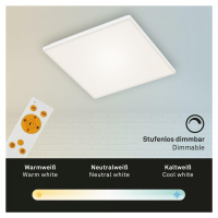 BRILONER Bezrámečkový LED panel, 45 cm, 2800 lm, 24 W, bílé BRILO 7378-116