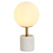 Bílá stolní lampa (výška 35 cm) Medina – Light & Living