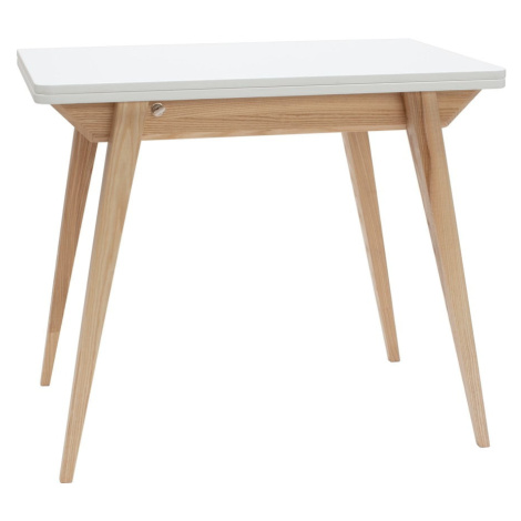 Rozkládací jídelní stůl s bílou deskou 65x90 cm Envelope – Ragaba