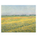 Caillebotte, Gustave - Obrazová reprodukce The Plain of Gennevilliers, Yellow Fields; La plaine 