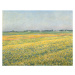 Obrazová reprodukce The Plain of Gennevilliers, Yellow Fields; La plaine de Gennevilliers, champ