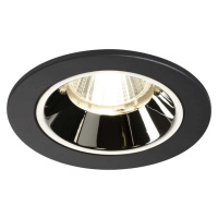 SLV BIG WHITE NUMINOS DL S vnitřní LED zápustné stropní svítidlo černá/chrom 4000 K 55° včetně l