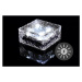 Nexos 55824 solární osvětlení - cihla 4 LED bílá 9,5 x 9,5 x 4,5 cm