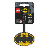 LEGO STATIONERY - Batman Jmenovka na zavazadlo - Batman logo