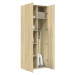 vidaXL Skříň highboard dub sonoma 70 x 42,5 x 185 cm kompozitní dřevo