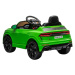 Elektrické autíčko Audi RSQ8, 12V, 2,4GHz dálkové ovládání, USB/SD Vstup, LED, zelené