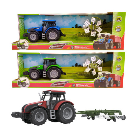 SPARKYS - Traktor s vlekem shrnovač sena 1:32 - 3 druhy