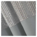 Dekorační závěs se zirkony s řasící páskou AURORA světle šedá 145x250 cm (cena za 1 kus) MyBestH