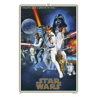 Plakát, Obraz - Star Wars - 40th Anniversary One Sheet, (61 x 91.5 cm)