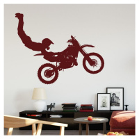 Samolepka na zeď - Motocyklista