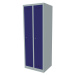 BISLEY Šatní skříň MonoBloc™, šířka oddílu 248 mm, jednopatrová, 2 oddíly, šířka 610 mm, barva k