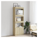 vidaXL Skříň highboard dub sonoma 63 x 33 x 180 cm kompozitní dřevo