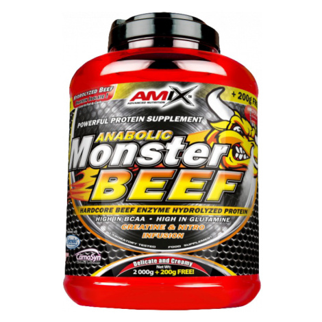 Amix Nutrition Anabolic Monster Beef Protein 2,2kg - jahoda, banán