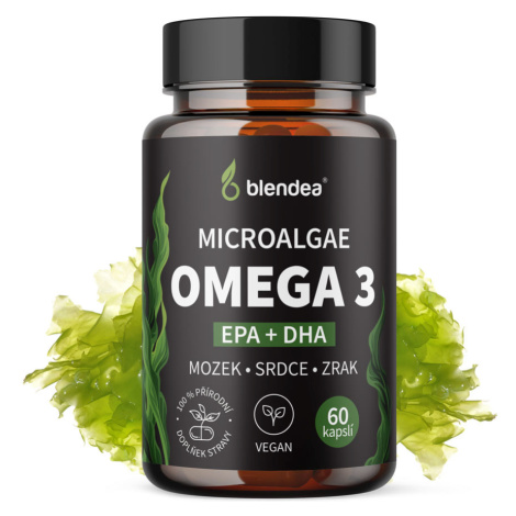 Blendea Vegan Omega 3 z mikrořas 60 kapslí