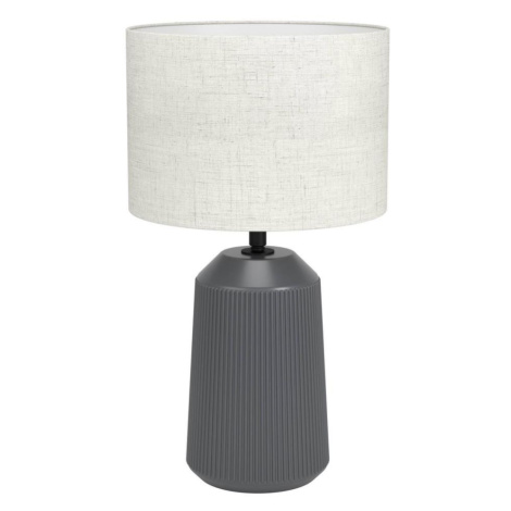 Eglo 900824 - Stolní lampa CAPALBIO 1xE27/40W/230V šedá 900824