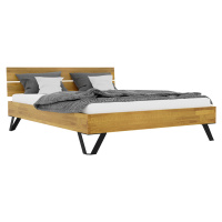 Dubová postel Tero Style 160x200 cm, dub, masiv