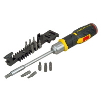 STANLEY FMHT0-62691 ráčnový šroubovák s pistolovou rukojetí s 12 bity FatMax