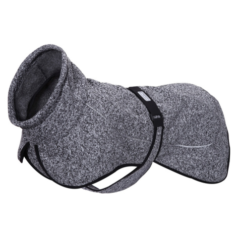 Rukka úpletový kabátek Comfy Technical, šedý / černý - délka zad cca 45 cm (velikost 45) Rukka Pets