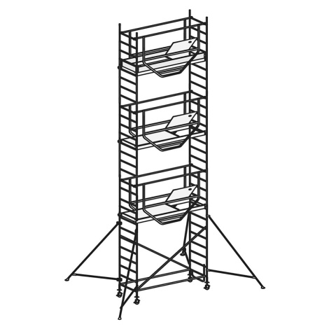 Pojízdné lešení ADVANCED SAFE-T 7070 HYMER