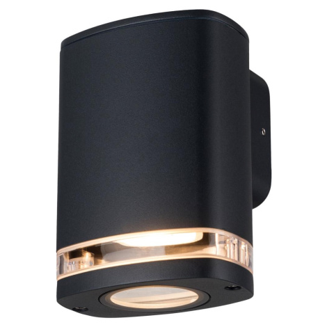 38884 - Venkovní nástěnné svítidlo ZEVI 1xGU10/10W/230V IP54 černá