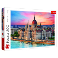 Trefl Puzzle Budova parlamentu, Budapešť / 500 dílků - Trefl