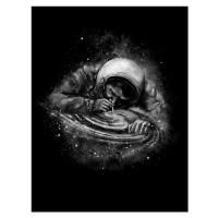 Ilustrace Space Junkie, Francis Minoza, (30 x 40 cm)