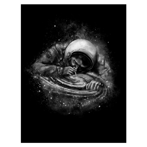 Ilustrace Space Junkie, Francis Minoza, (30 x 40 cm)