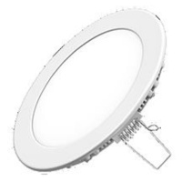 NBB RIKI-V LED 230-240V 6W 3000K, bílé, pr.120mm IP40 253420105