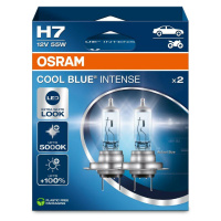 OSRAM H7 12V 55W PX26d Cool Blue INTENSE NextGen. 5000K +100% Duo 2ks 64210CBN-2HB