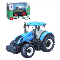 BBURAGO Traktor farmářský 13cm model kovový 2 druhy v krabici