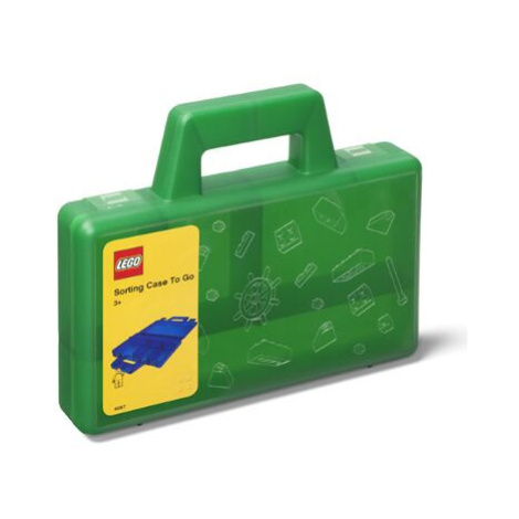 LEGO úložný box TO-GO - zelená