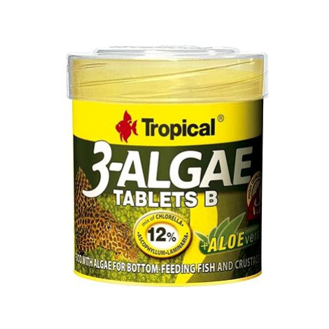 Tropical 3-Algae Tablets B 50 ml 36 g 200ks