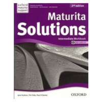 Maturita Solutions (2nd Edition) Intermediate Workbook with online audio Oxford University Press