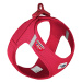 Curli Vest Clasp Air-Mesh postroj – červený - velikost L: obvod hrudníku 49,1 - 55,4 cm