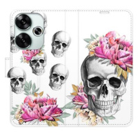 iSaprio Flip pouzdro Crazy Skull pro Poco F6