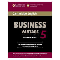 Cambridge BEC 5 Vantage Student´s Book with answers Cambridge University Press