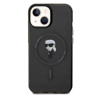 Karl Lagerfeld IML Ikonik MagSafe Zadní Kryt pro iPhone 15 Black