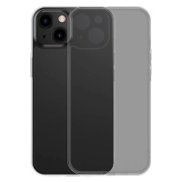Baseus Frosted Glass Case pro iPhone 13 (černý) + tvrzené sklo
