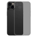 Baseus Frosted Glass Case pro iPhone 13 (černý) + tvrzené sklo
