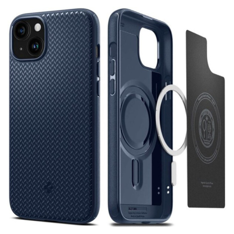 Spigen Mag Armor MagFit kryt iPhone 15 Plus modrý