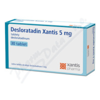 Desloratadin Xantis 5mg tbl.nob.30