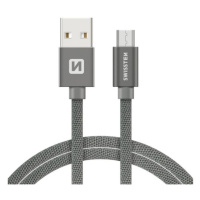 Kabel SWISSTEN 71522202 USB/Micro USB 1,2m Grey